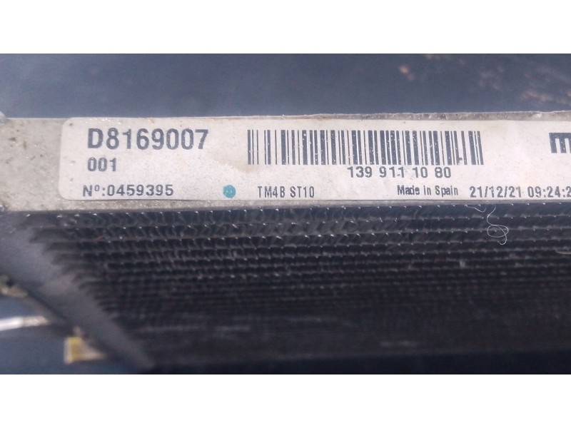 Recambio de condensador / radiador aire acondicionado para peugeot boxer furgoneta 2.2 bluehdi 120 referencia OEM IAM   