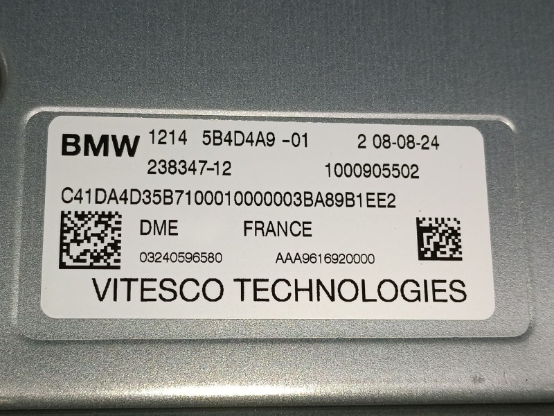 Recambio de centralita motor uce para mini mini countryman c u25 referencia OEM IAM   