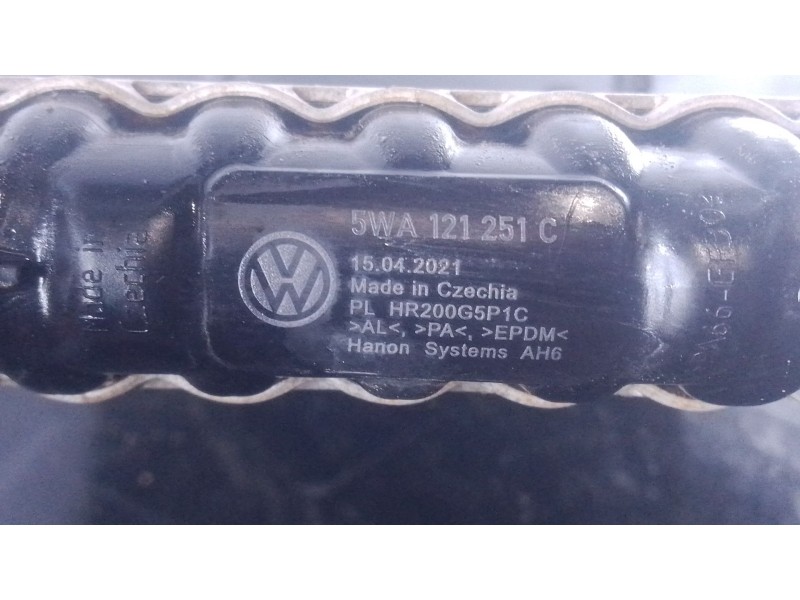 Recambio de radiador agua para seat leon (kl1, klg) 2.0 tdi referencia OEM IAM   