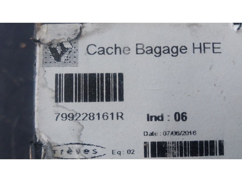 Recambio de bandeja trasera para renault kadjar (ha_, hl_) 1.5 dci 110 (hla3) referencia OEM IAM   