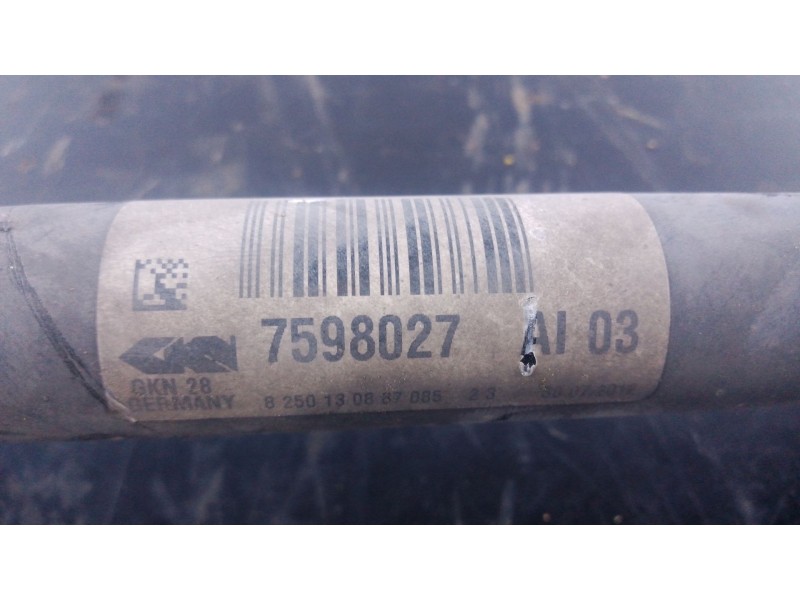 Recambio de transmision delantera izquierda para bmw x3 (f25) xdrive 20 d referencia OEM IAM 7598027  