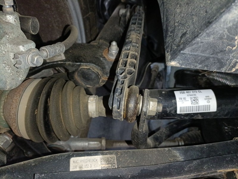 Recambio de transmision delantera derecha para volkswagen t-cross (c11, d31) 1.0 tsi referencia OEM IAM 2Q0407272CL  