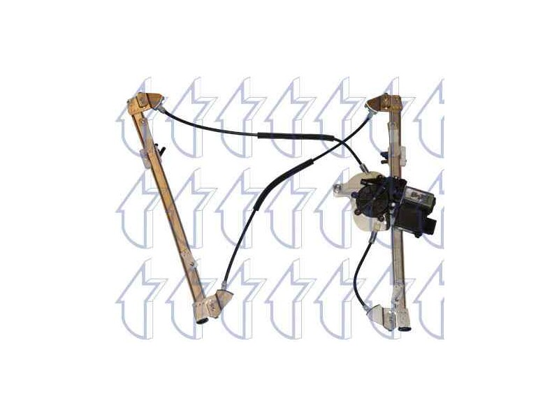 Recambio de elevalunas delantero izquierdo para citroën berlingo 1.6 16v cat (nfu / tu5jp4) referencia OEM IAM 111145 NUEVO T2-6