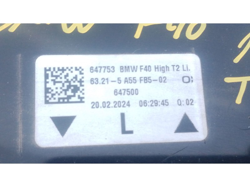 Recambio de piloto trasero izquierdo porton para bmw 1 (f40) 118 i referencia OEM IAM   