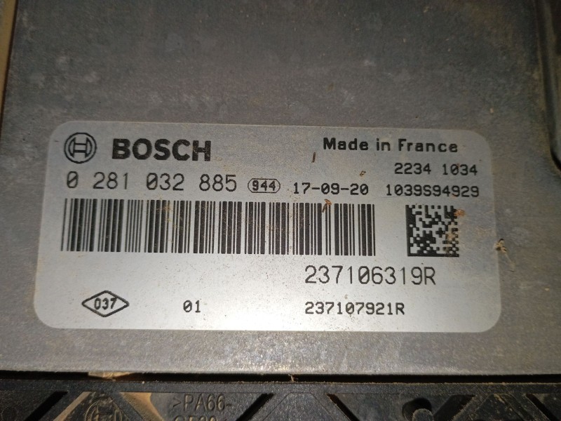 Recambio de centralita motor uce para mercedes-benz citan monospace (w415) 109 cdi (415.703) referencia OEM IAM   