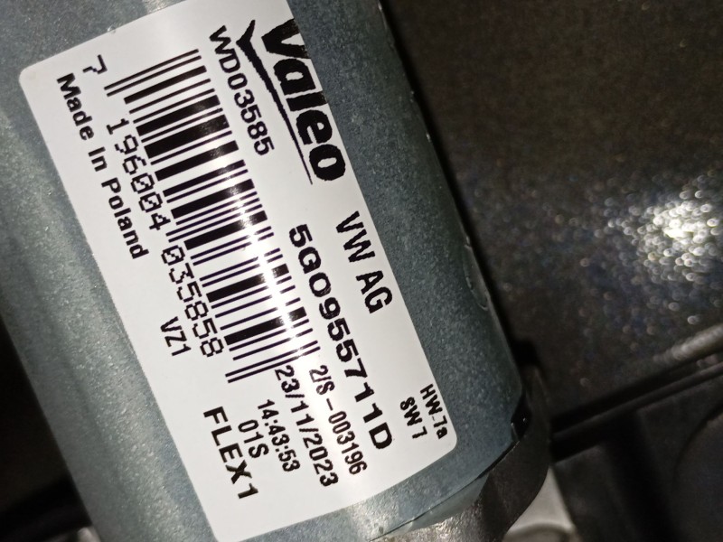 Recambio de motor limpia trasero para volkswagen t-cross (c11, d31) 1.0 tsi referencia OEM IAM   