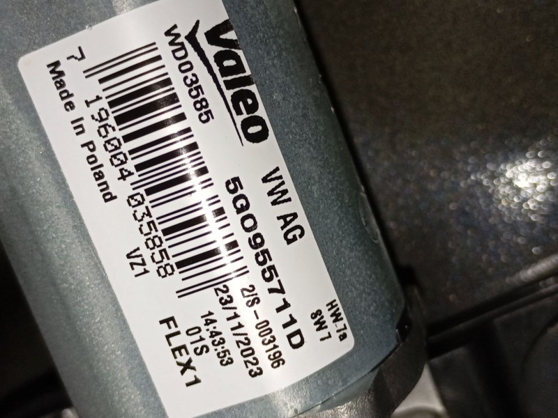 Recambio de motor limpia trasero para volkswagen t-cross (c11, d31) 1.0 tsi referencia OEM IAM   