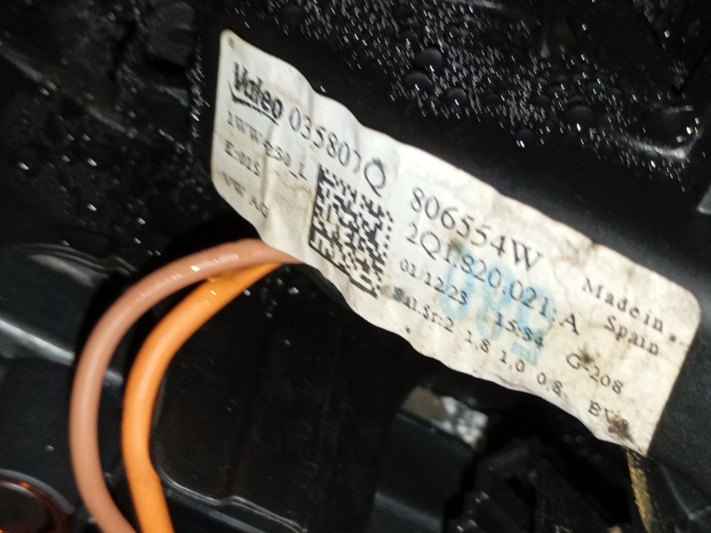 Recambio de ventilador calefaccion para volkswagen t-cross (c11, d31) 1.0 tsi referencia OEM IAM 2Q1820021A  