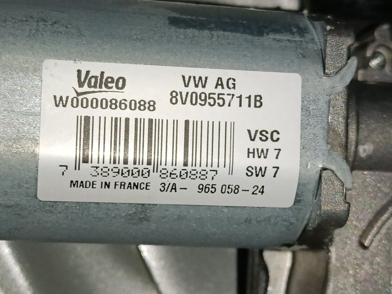 Recambio de motor limpia trasero para audi q2 (gab, gag) 30 tdi referencia OEM IAM   