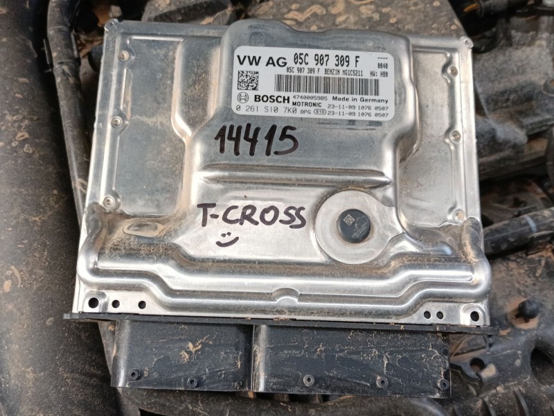 Recambio de centralita motor uce para volkswagen t-cross (c11, d31) 1.0 tsi referencia OEM IAM   