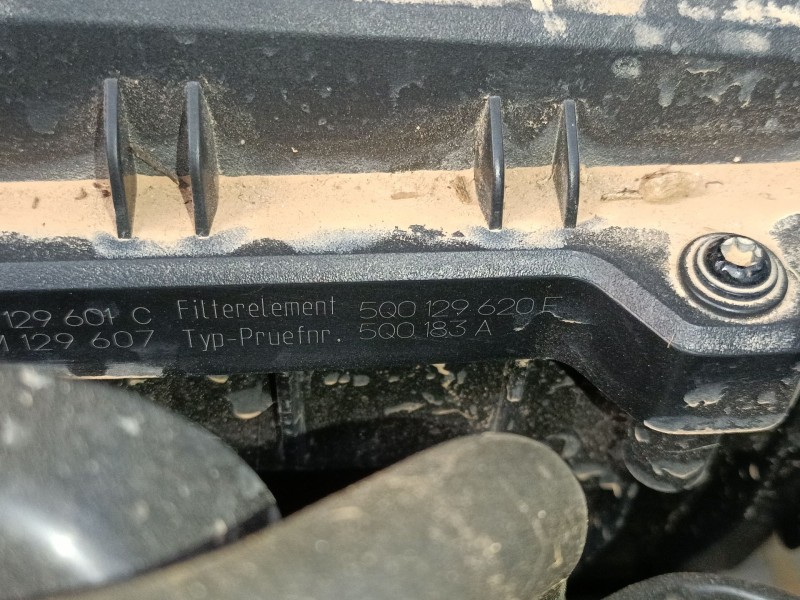 Recambio de filtro aire para volkswagen t-cross (c11, d31) 1.0 tsi referencia OEM IAM 5Q0129620F  