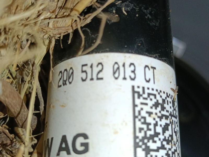 Recambio de amortiguador trasero derecho para volkswagen t-cross (c11, d31) 1.0 tsi referencia OEM IAM 2Q0512013CT  
