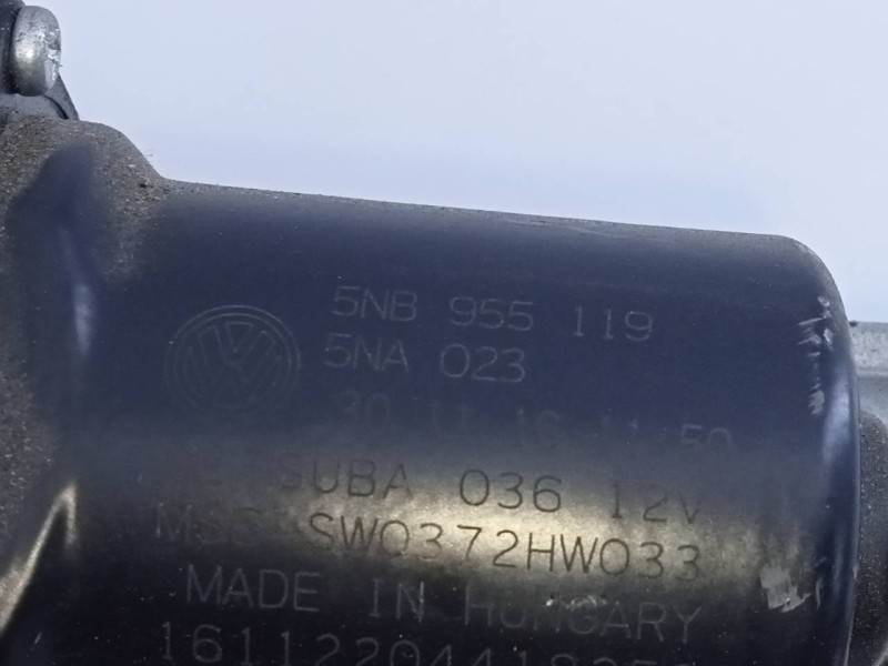 Recambio de motor limpia delantero para volkswagen tiguan sport 4motion bmt referencia OEM IAM 5NB955119 5NA023 E1-B6-42-1