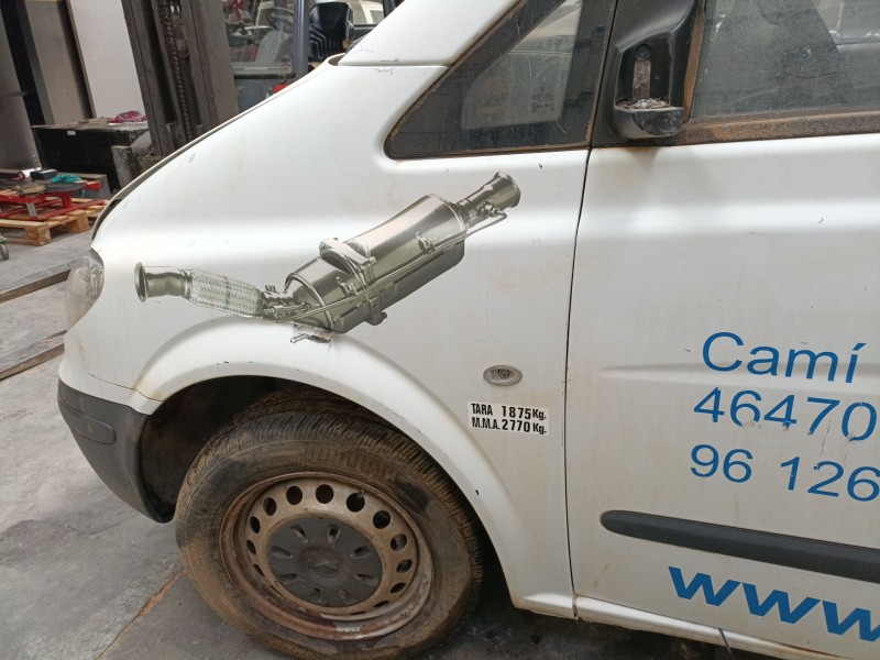 Recambio de aleta delantera izquierda para mercedes-benz vito / mixto furgoneta (w639) 109 cdi (639.601, 639.603, 639.605) refer