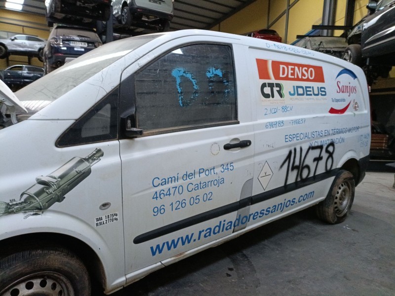 Recambio de puerta delantera izquierda para mercedes-benz vito / mixto furgoneta (w639) 109 cdi (639.601, 639.603, 639.605) refe