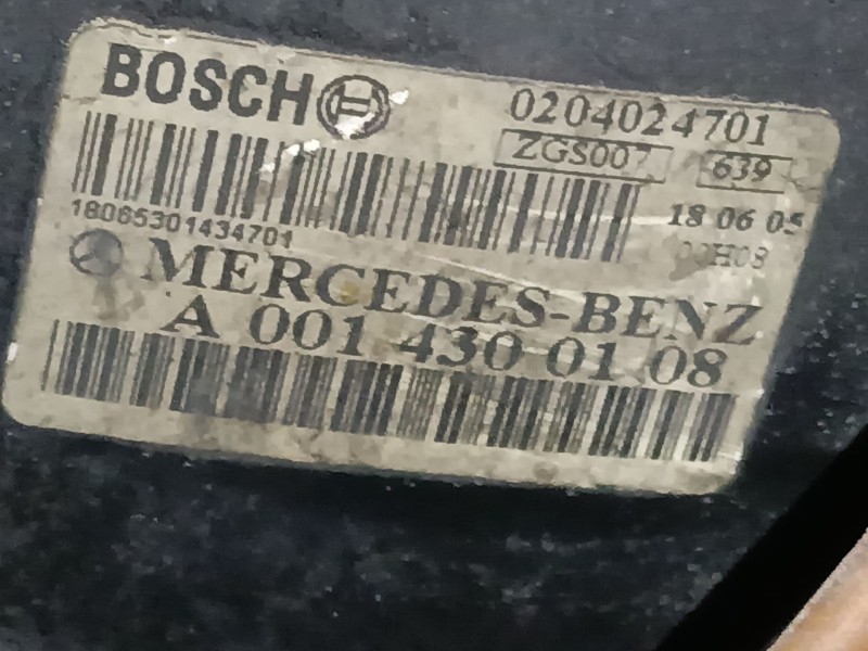 Recambio de servofreno para mercedes-benz vito / mixto furgoneta (w639) 109 cdi (639.601, 639.603, 639.605) referencia OEM IAM  