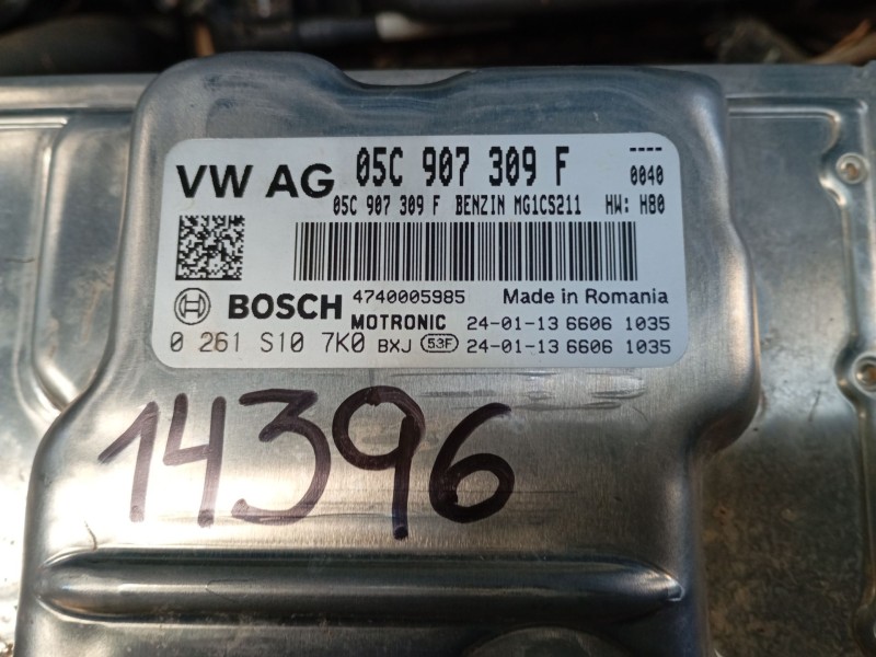 Recambio de centralita motor uce para volkswagen t-cross (c11, d31) 1.0 tsi referencia OEM IAM 05C907309F 0261S107K0 