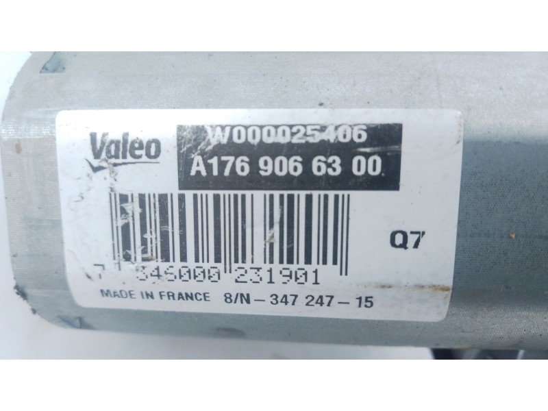 Recambio de motor limpia trasero para mercedes-benz clase a (w176) a 200 cdi / d (176.008) referencia OEM IAM A1769066300  