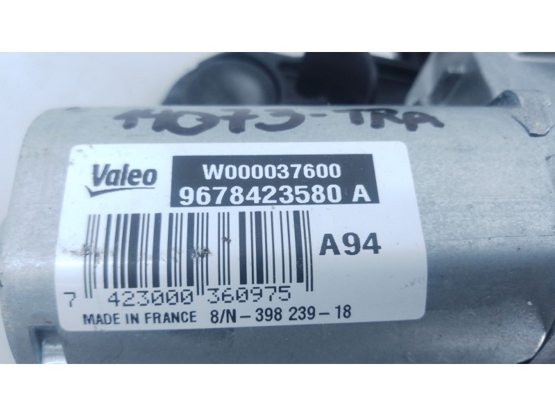 Recambio de motor limpia trasero para peugeot 2008 i (cu_) 1.2 vti referencia OEM IAM 9678423580A 37600 