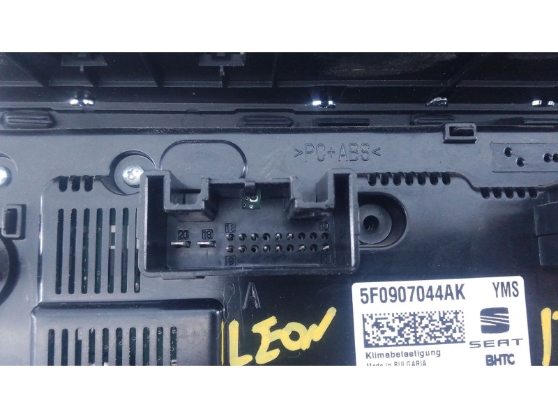 Recambio de mando climatizador para seat leon (5f1) 1.2 tsi referencia OEM IAM   