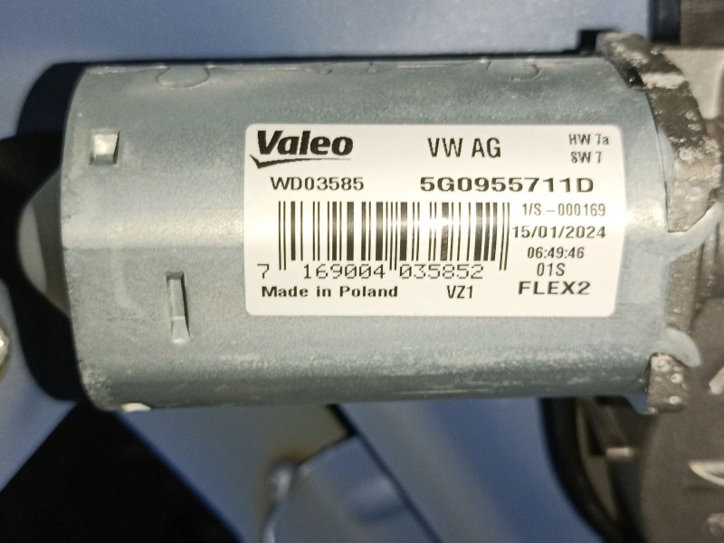 Recambio de motor limpia trasero para volkswagen t-cross (c11, d31) 1.0 tsi referencia OEM IAM   