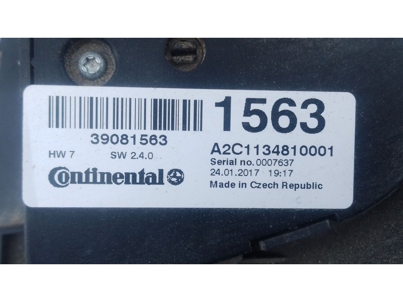 Recambio de mando climatizador para opel zafira (c) selective start/stop referencia OEM IAM   