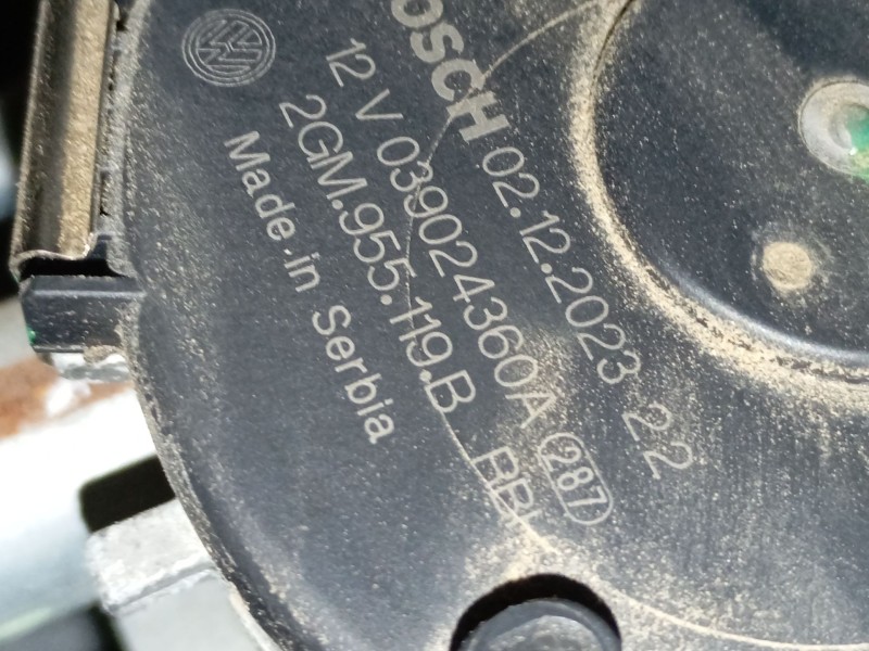 Recambio de motor limpia delantero para volkswagen t-cross (c11, d31) 1.0 tsi referencia OEM IAM   