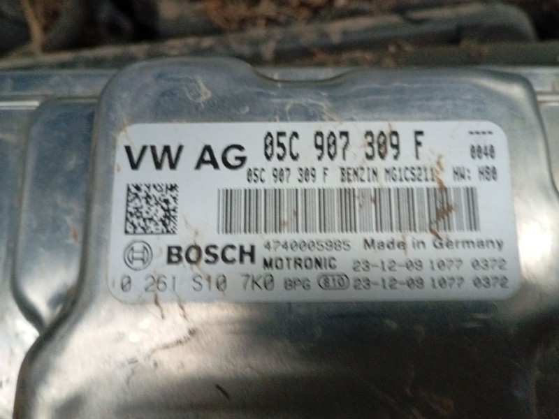 Recambio de centralita motor uce para volkswagen t-cross (c11, d31) 1.0 tsi referencia OEM IAM 05C907309F 0262S107K0 