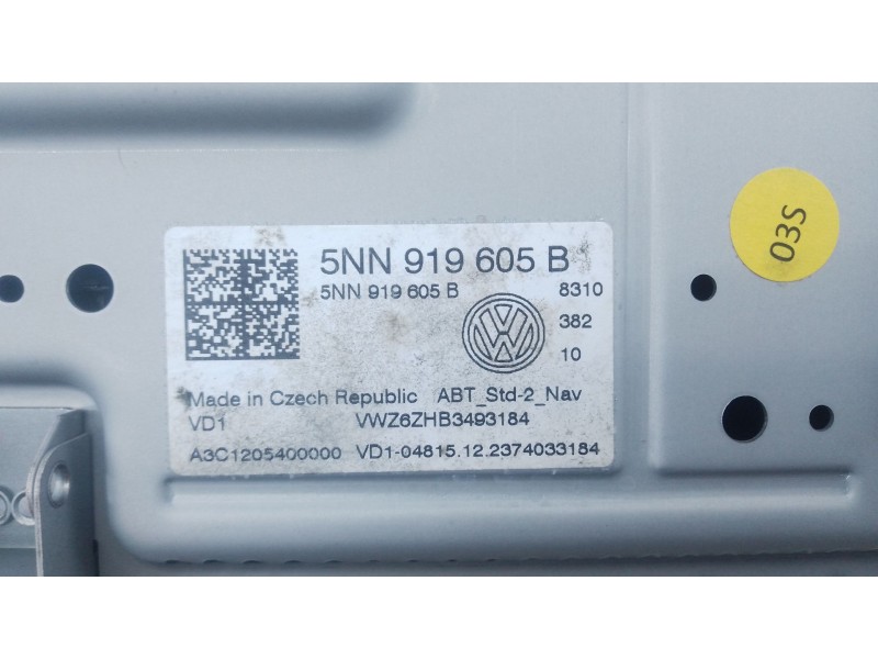 Recambio de sistema navegacion gps para volkswagen t-cross (c11, d31) 1.0 tsi referencia OEM IAM   