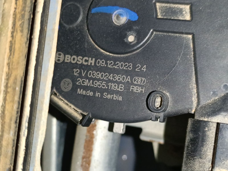 Recambio de motor limpia delantero para volkswagen t-cross (c11, d31) 1.0 tsi referencia OEM IAM 2GM955119B  