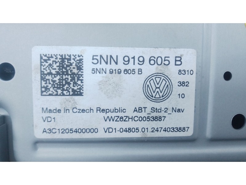 Recambio de sistema navegacion gps para volkswagen t-cross (c11, d31) 1.0 tsi referencia OEM IAM   