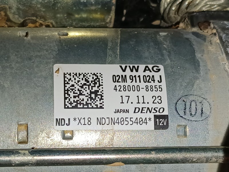 Recambio de motor arranque para volkswagen t-cross (c11, d31) 1.0 tsi referencia OEM IAM   