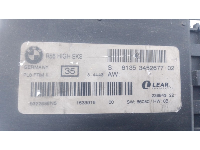 Recambio de modulo electronico para bmw mini (r56) cooper d referencia OEM IAM   