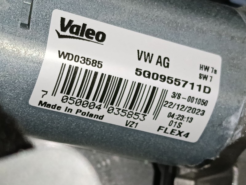 Recambio de motor limpia trasero para volkswagen t-cross (c11, d31) 1.0 tsi referencia OEM IAM 5G0955711D  