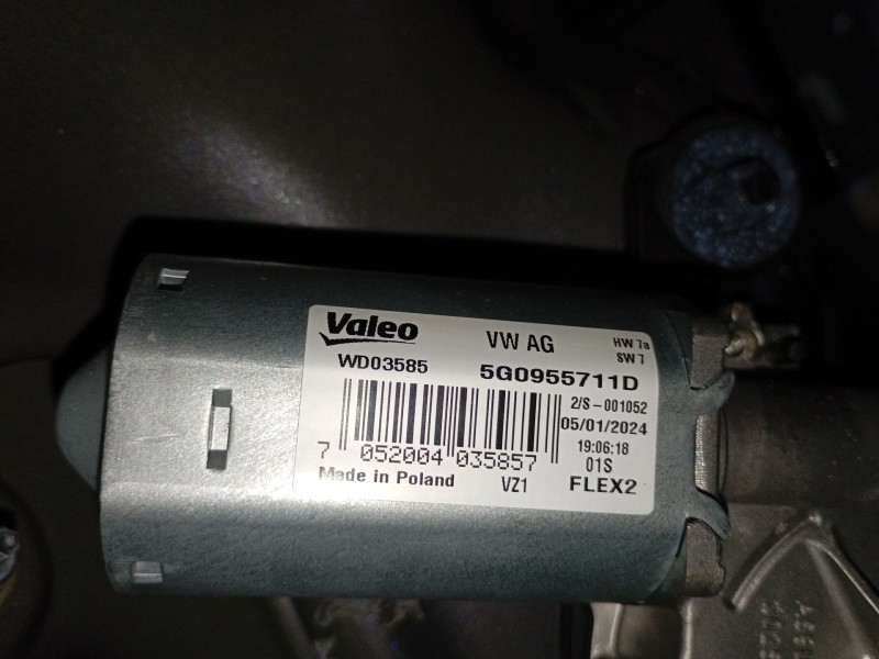 Recambio de motor limpia trasero para volkswagen t-cross (c11, d31) 1.0 tsi referencia OEM IAM 5G0955711D  