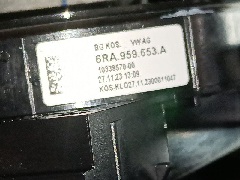 Recambio de anillo airbag para volkswagen t-cross (c11, d31) 1.0 tsi referencia OEM IAM   