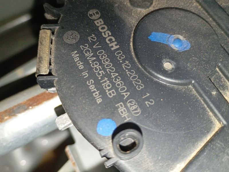 Recambio de motor limpia delantero para volkswagen t-cross (c11, d31) 1.0 tsi referencia OEM IAM   