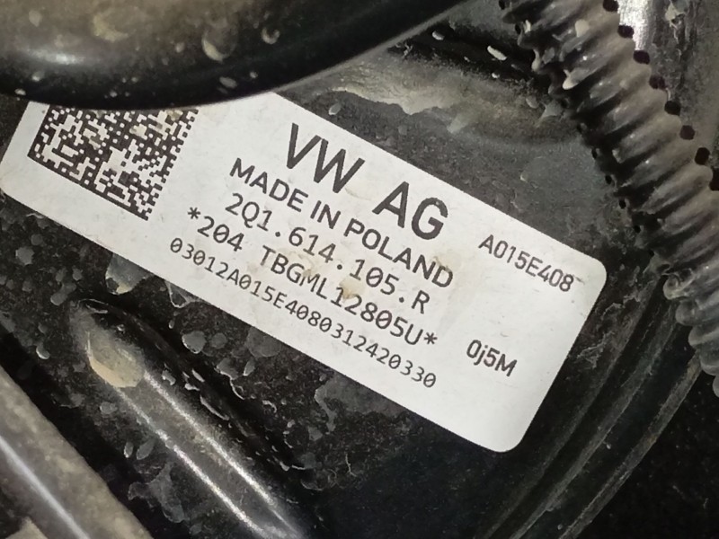 Recambio de servofreno para volkswagen t-cross (c11, d31) 1.0 tsi referencia OEM IAM 2Q1614105R  