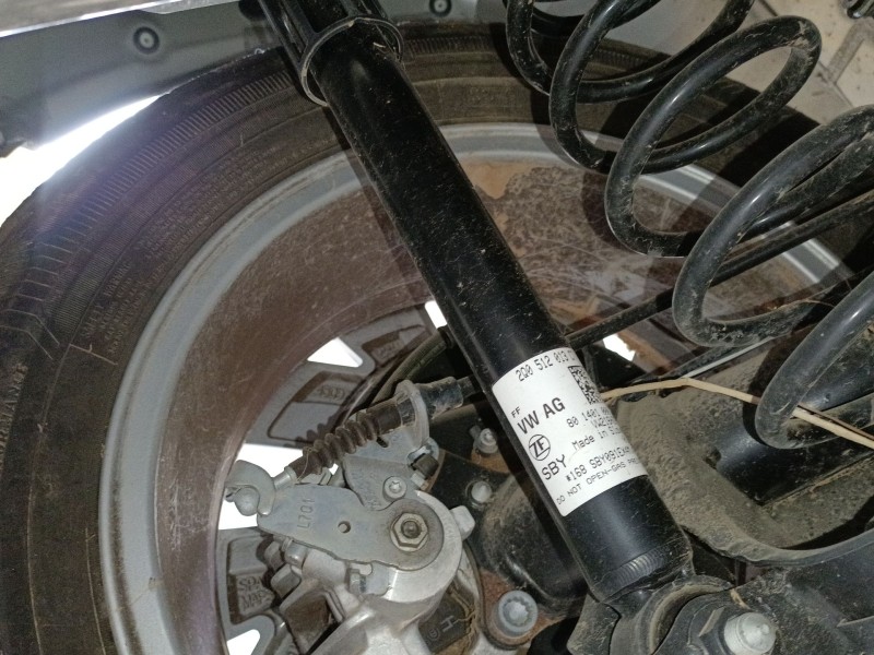 Recambio de amortiguador trasero izquierdo para volkswagen t-cross (c11, d31) 1.0 tsi referencia OEM IAM 2Q0512013CT  