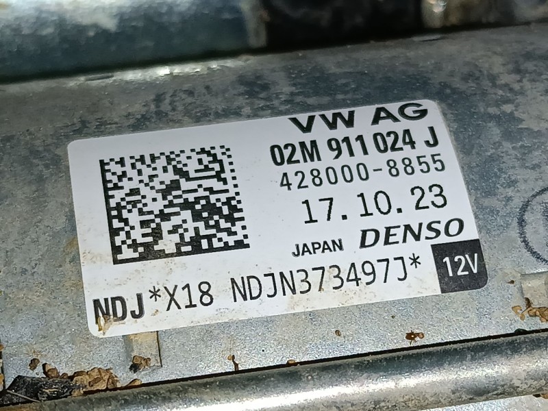 Recambio de motor arranque para volkswagen t-cross (c11, d31) 1.0 tsi referencia OEM IAM 02M911024J  
