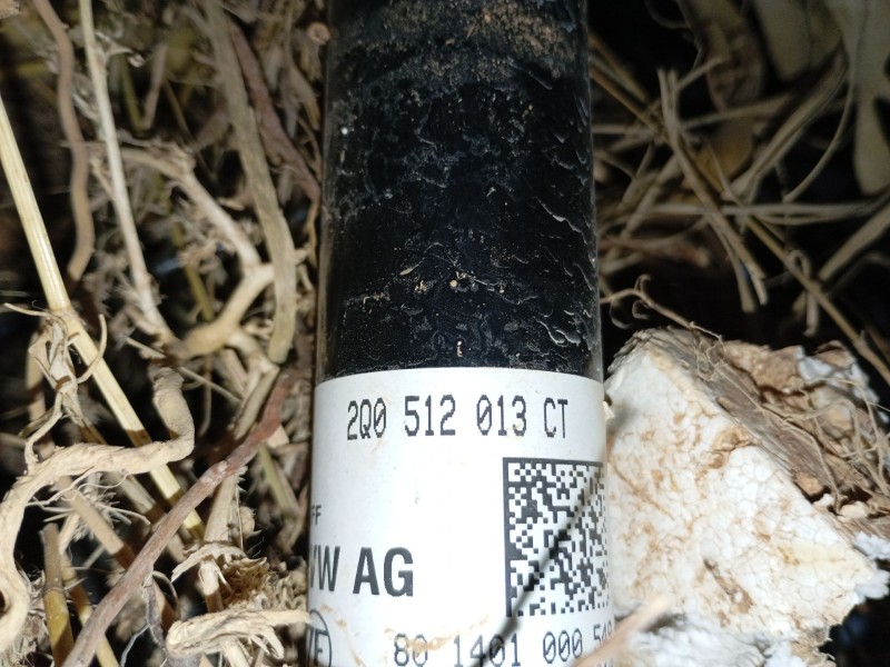 Recambio de amortiguador trasero derecho para volkswagen t-cross (c11, d31) 1.0 tsi referencia OEM IAM 2Q0512013CT  