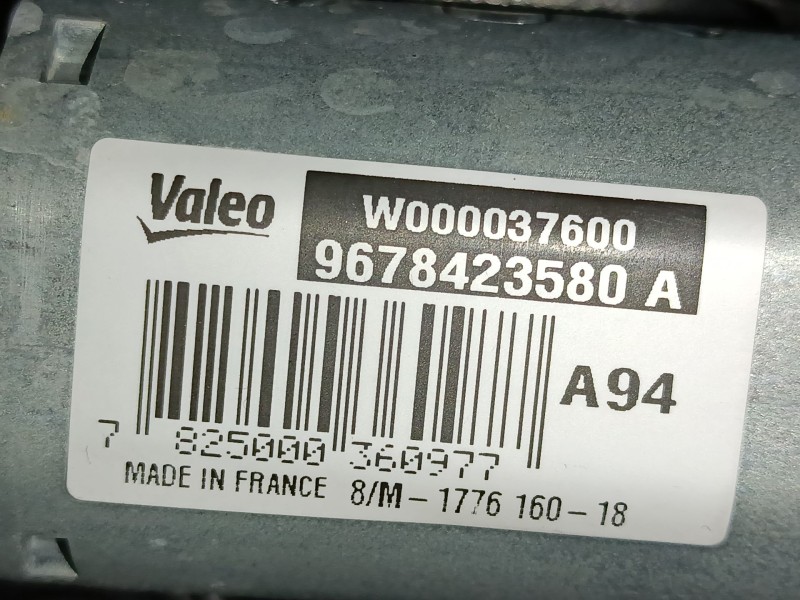 Recambio de motor limpia trasero para peugeot 2008 i (cu_) 1.2 thp 110 / puretech 110 referencia OEM IAM   