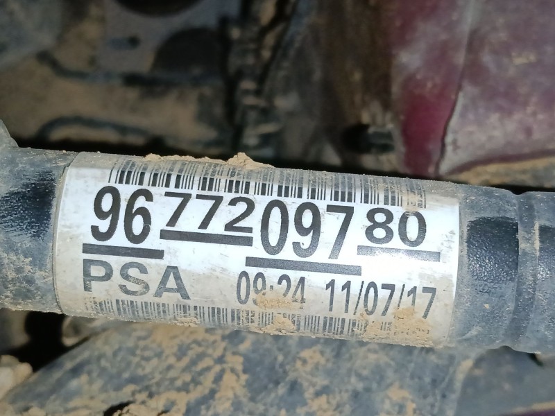 Recambio de transmision delantera izquierda para peugeot 2008 i (cu_) 1.2 vti referencia OEM IAM 9677209780  