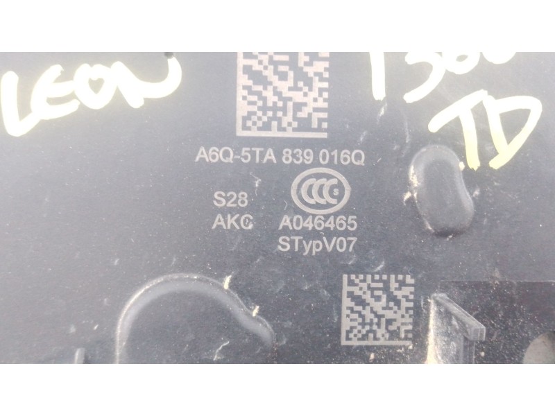 Recambio de cerradura puerta trasera derecha para seat leon (kl1, klg) 2.0 tdi referencia OEM IAM   