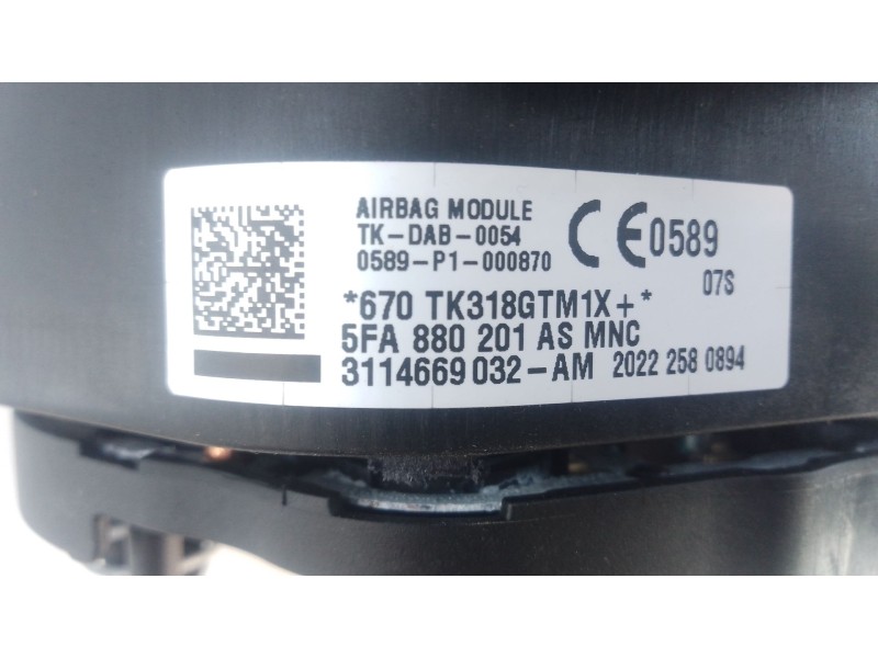 Recambio de airbag delantero izquierdo para seat leon (kl1, klg) 2.0 tdi referencia OEM IAM   