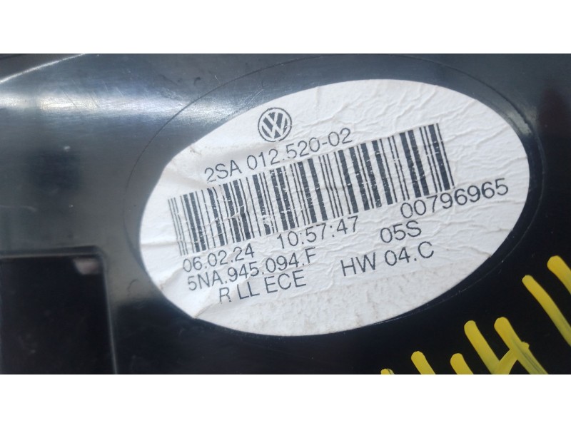 Recambio de piloto trasero derecho porton para volkswagen tiguan (ad1, ax1) 2.0 tdi referencia OEM IAM   