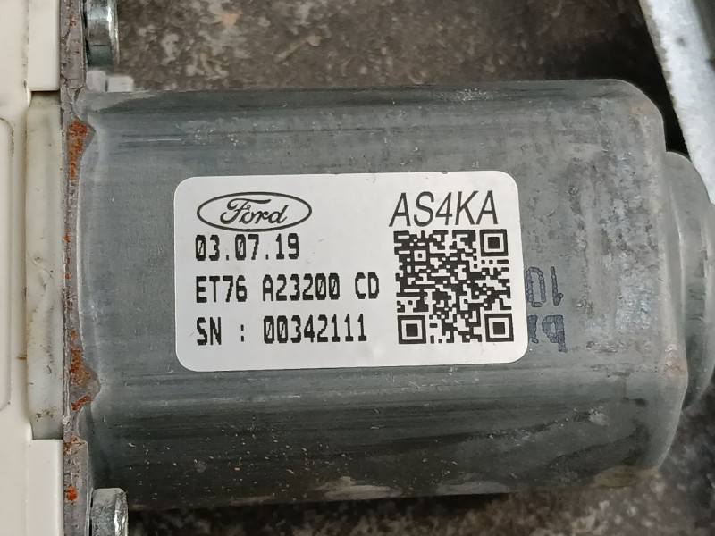 Recambio de elevalunas delantero derecho para ford transit courier b460 furgoneta/monovolumen 1.5 tdci referencia OEM IAM ET76A2