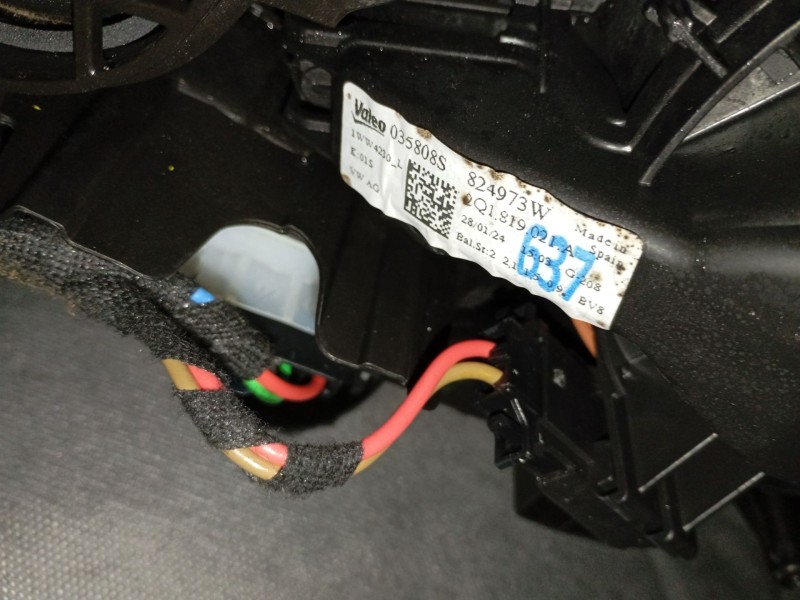 Recambio de ventilador calefaccion para volkswagen t-cross (c11, d31) 1.0 tsi referencia OEM IAM 2Q1819021A  