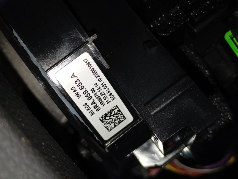 Recambio de anillo airbag para volkswagen t-cross (c11, d31) 1.0 tsi referencia OEM IAM 6RA959653A  