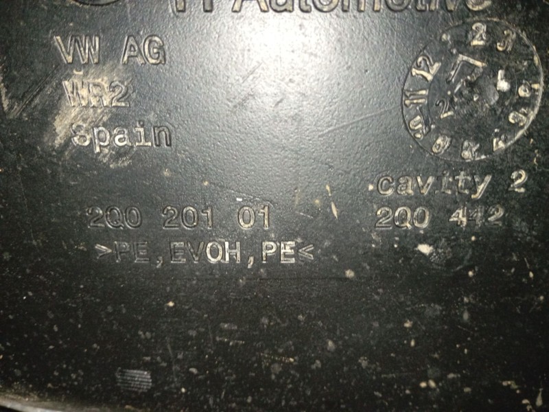 Recambio de deposito combustible para volkswagen t-cross (c11, d31) 1.0 tsi referencia OEM IAM 2Q120101  